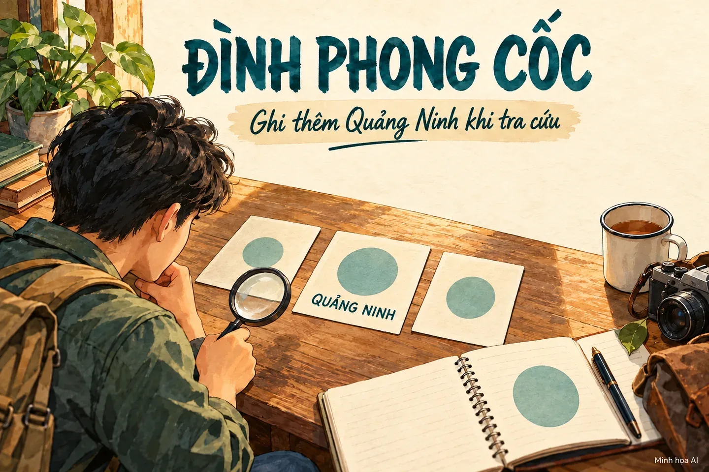 Minh họa AI: thêm Quảng Ninh khi tra cứu Đình Phong Cốc, không phải ảnh di tích
